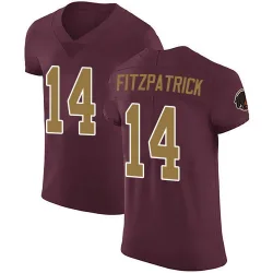 Elite Ryan Fitzpatrick Men's Washington Commanders Burgundy Alternate Vapor Untouchable Jersey - Nike