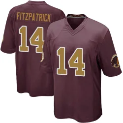 Game Ryan Fitzpatrick Men's Washington Commanders Burgundy Alternate Jersey - Nike